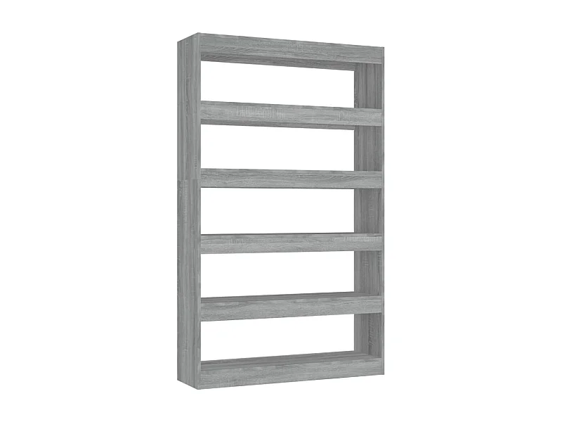 Kip  Bibliothèque/Séparateur de pièce sonoma gris 100x30x166 cm