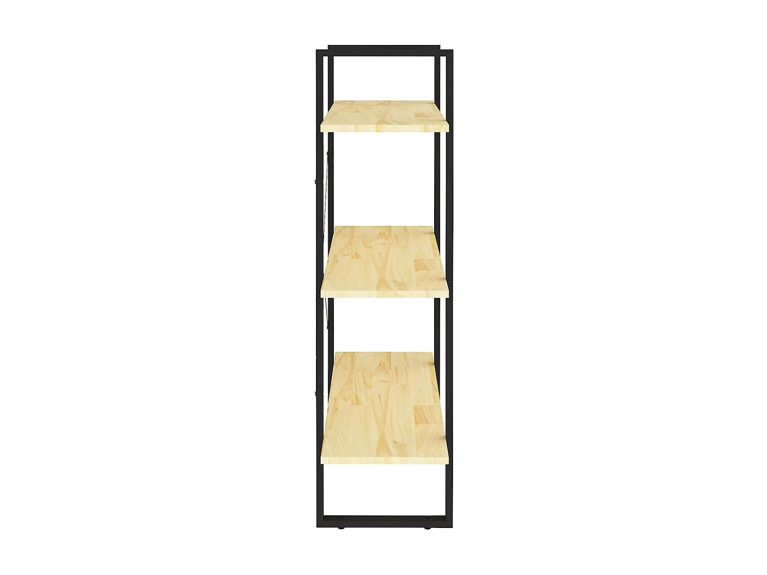 Melvin Dean  Bibliothèque à 3 niveaux 80x30x105 cm Bois de pin massif