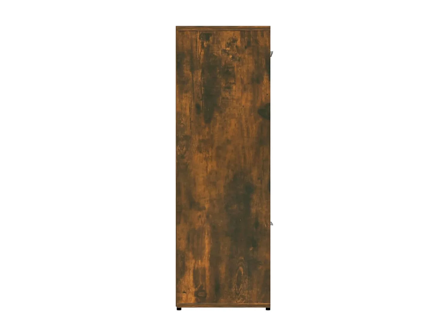 Lacey  Bibliothèque Chêne fumé 90x30x90 cm Bois d'ingénierie