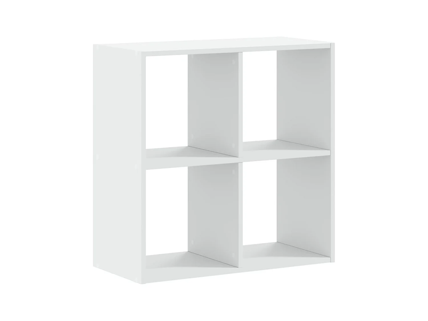 Digna  Bibliothèque blanc 68,5x32x68,5 cm bois d'ingénierie