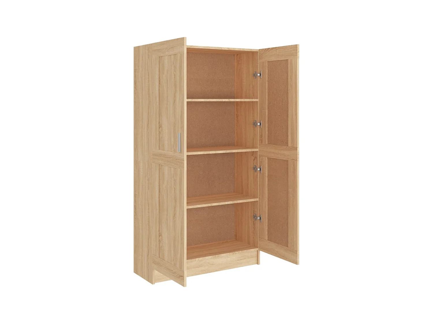 Krimpen aan den IJssel  Bibliothèque Chêne sonoma 82,5x30,5x150 cm Bois d’ingénierie