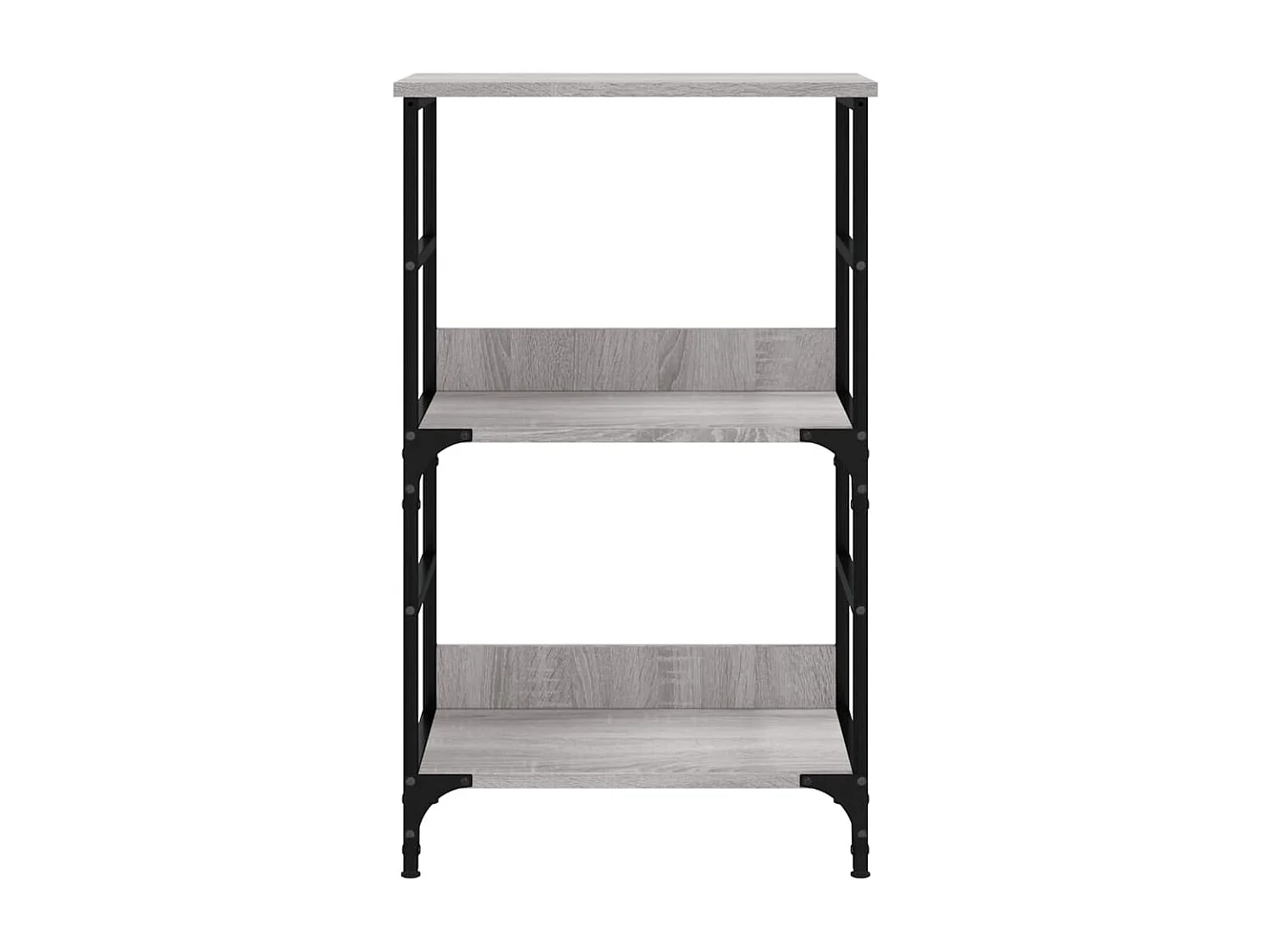 Namur  Bibliothèque sonoma gris 50x33x82 cm bois d'ingénierie