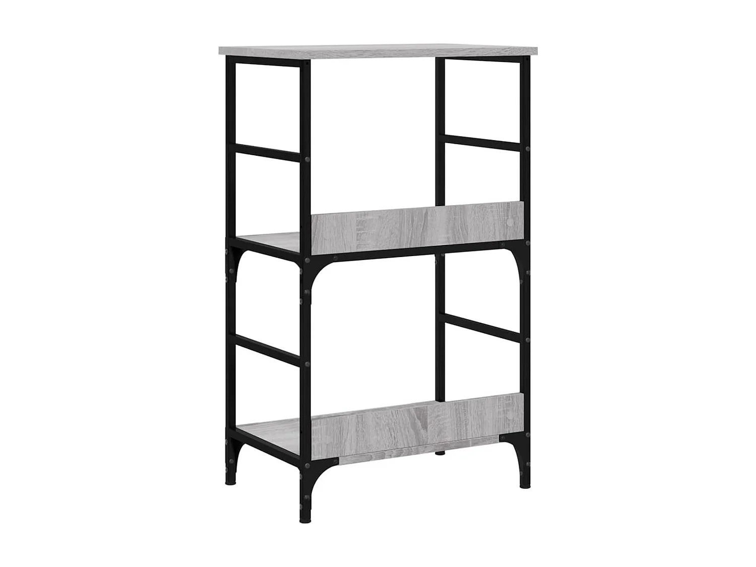 Namur  Bibliothèque sonoma gris 50x33x82 cm bois d'ingénierie