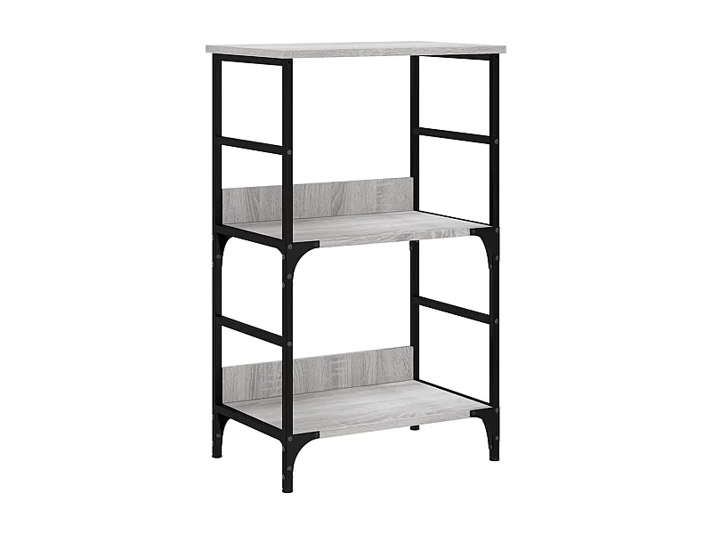 Namur  Bibliothèque sonoma gris 50x33x82 cm bois d'ingénierie