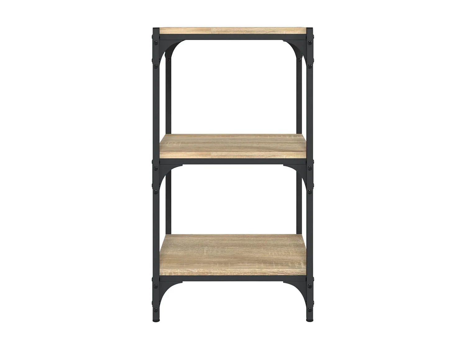 Ventura  Bibliothèque Chêne Sonoma 40x33x70,5 cm Bois d'ingénierie acier