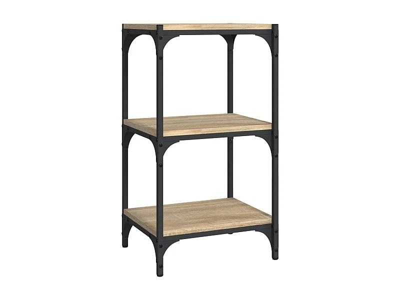 Ventura  Bibliothèque Chêne Sonoma 40x33x70,5 cm Bois d'ingénierie acier