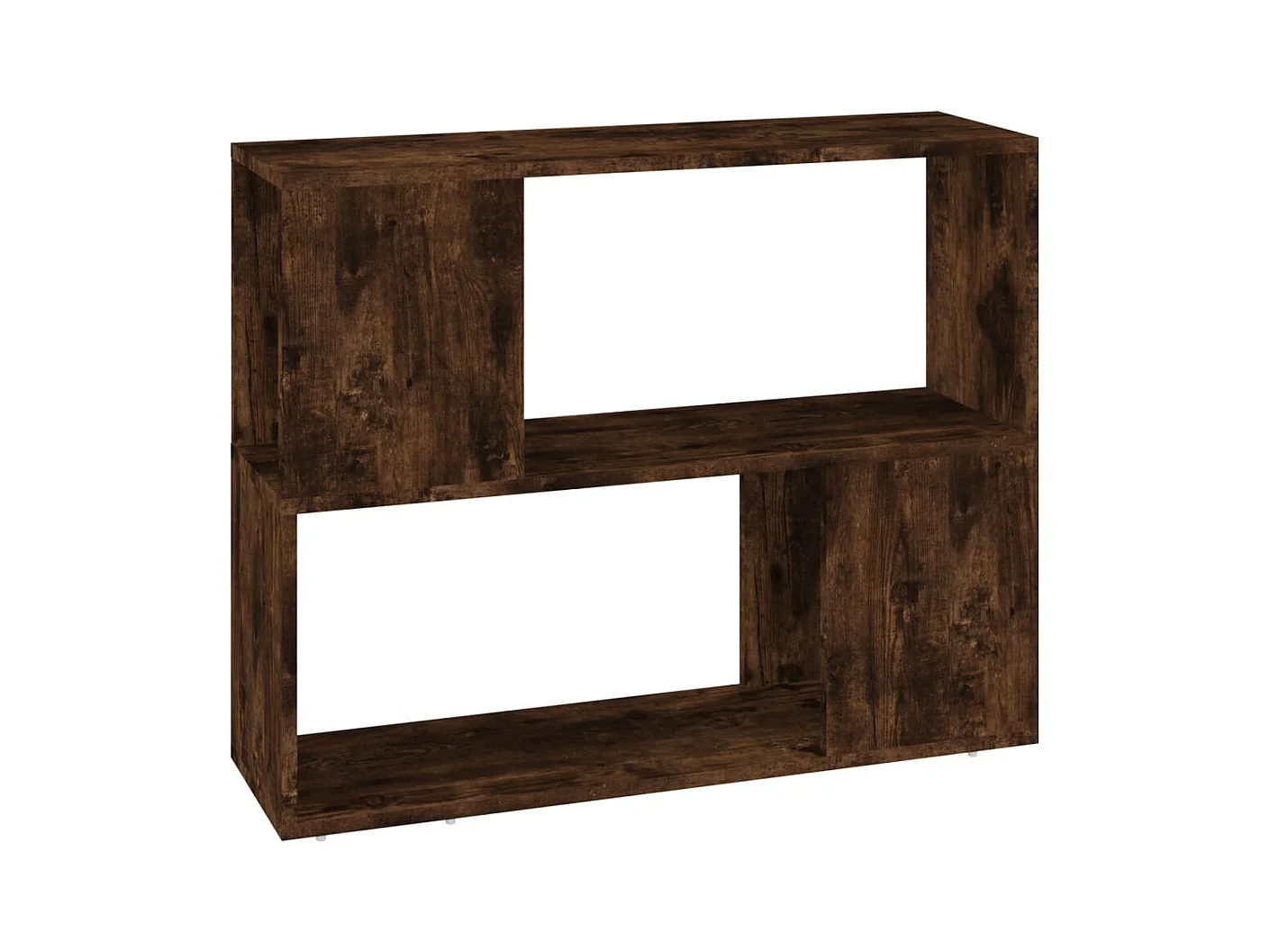 Norman  Bibliothèque/Séparateur de pièce Chêne fumé 80x24x63 cm