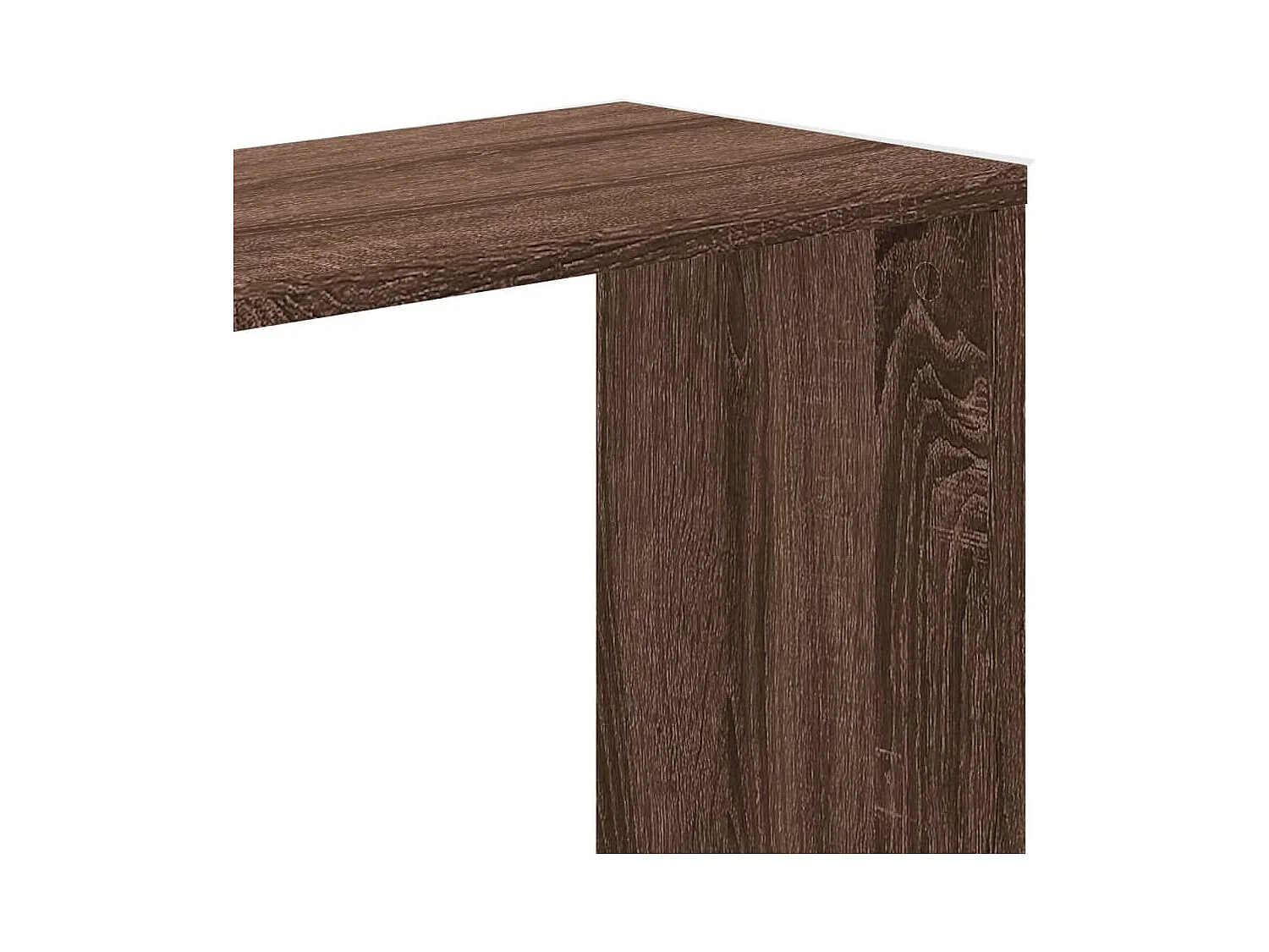 Fairmont  Bibliothèque 5 niveaux chêne marron bois ingénierie