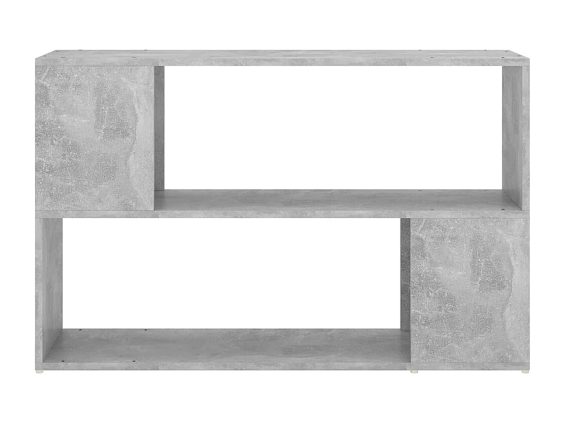 Norman  Bibliothèque Gris béton 100x24x63 cm Bois d'ingénierie