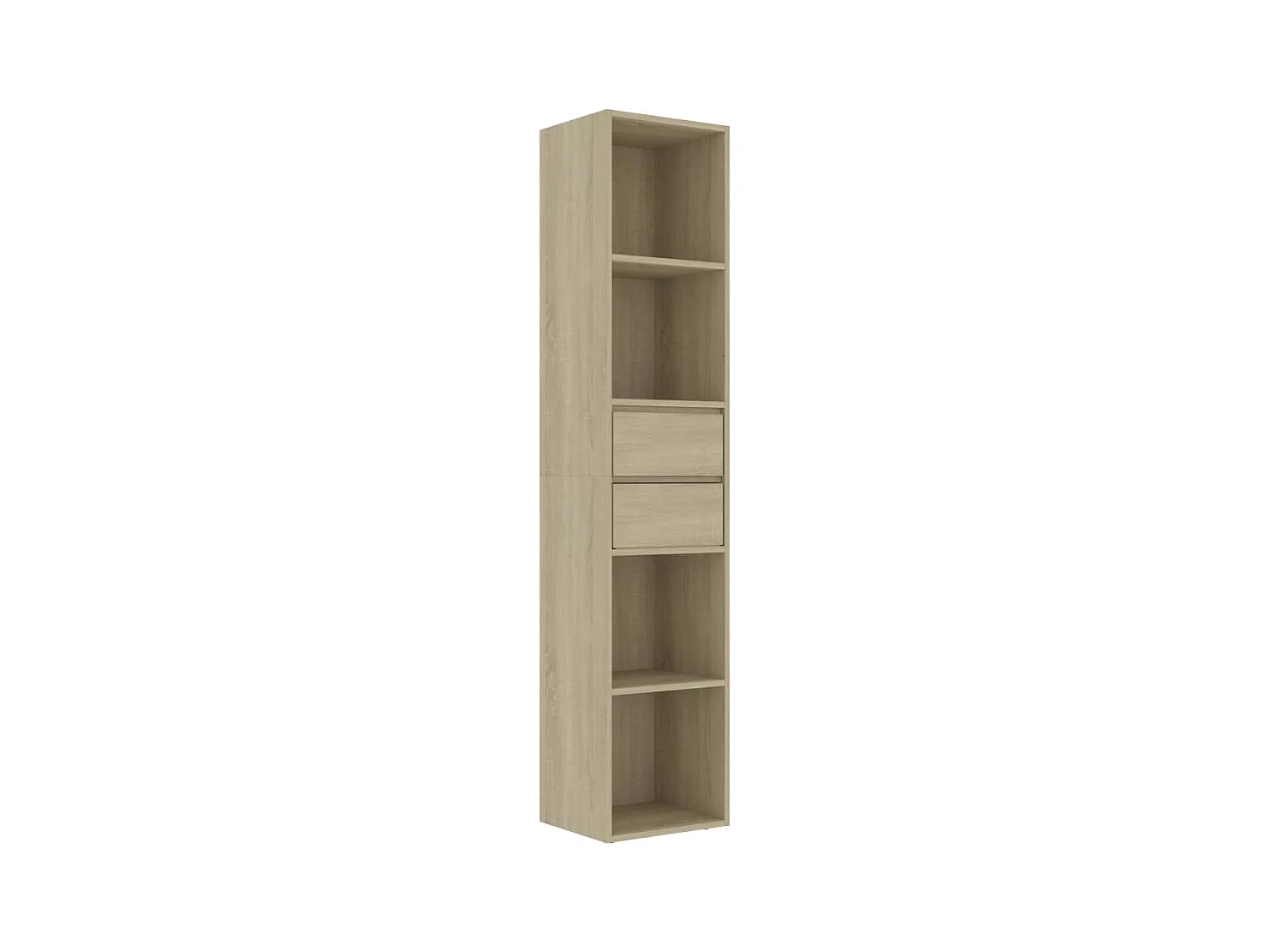 Växjö  Bibliothèque Chêne sonoma 36x30x171 cm Bois d'ingénierie