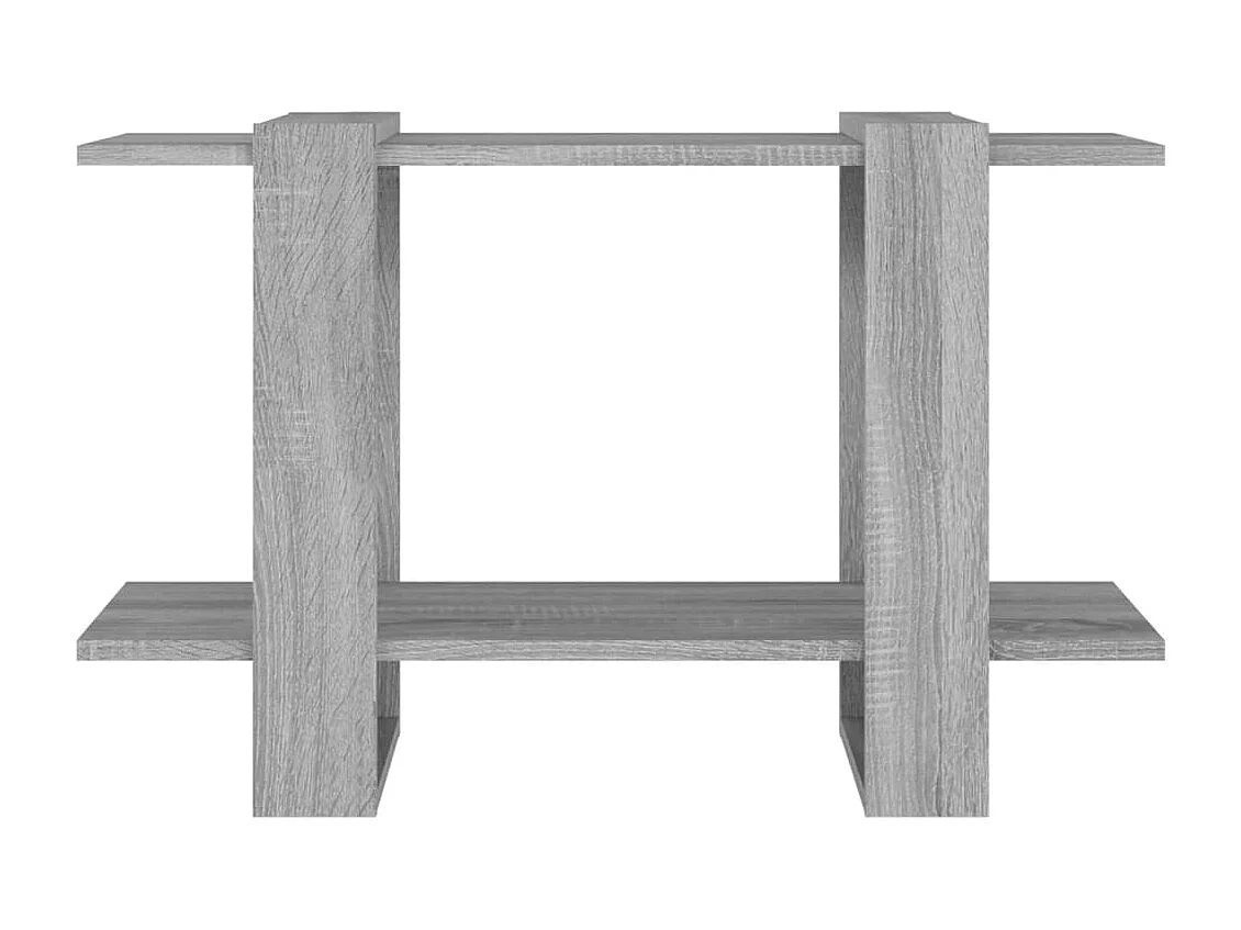 Wylorn  Bibliothèque/Séparateur de pièce Sonoma gris 80x30x51 cm