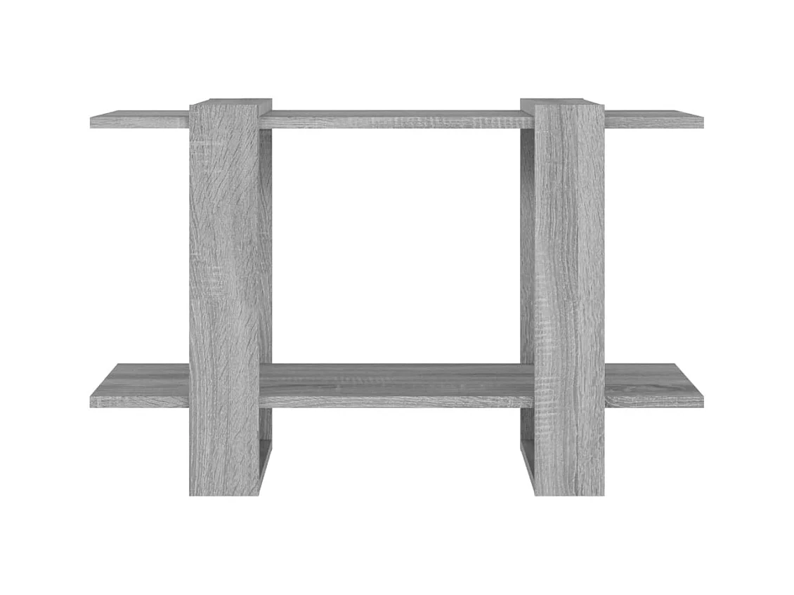 Wylorn  Bibliothèque/Séparateur de pièce Sonoma gris 80x30x51 cm