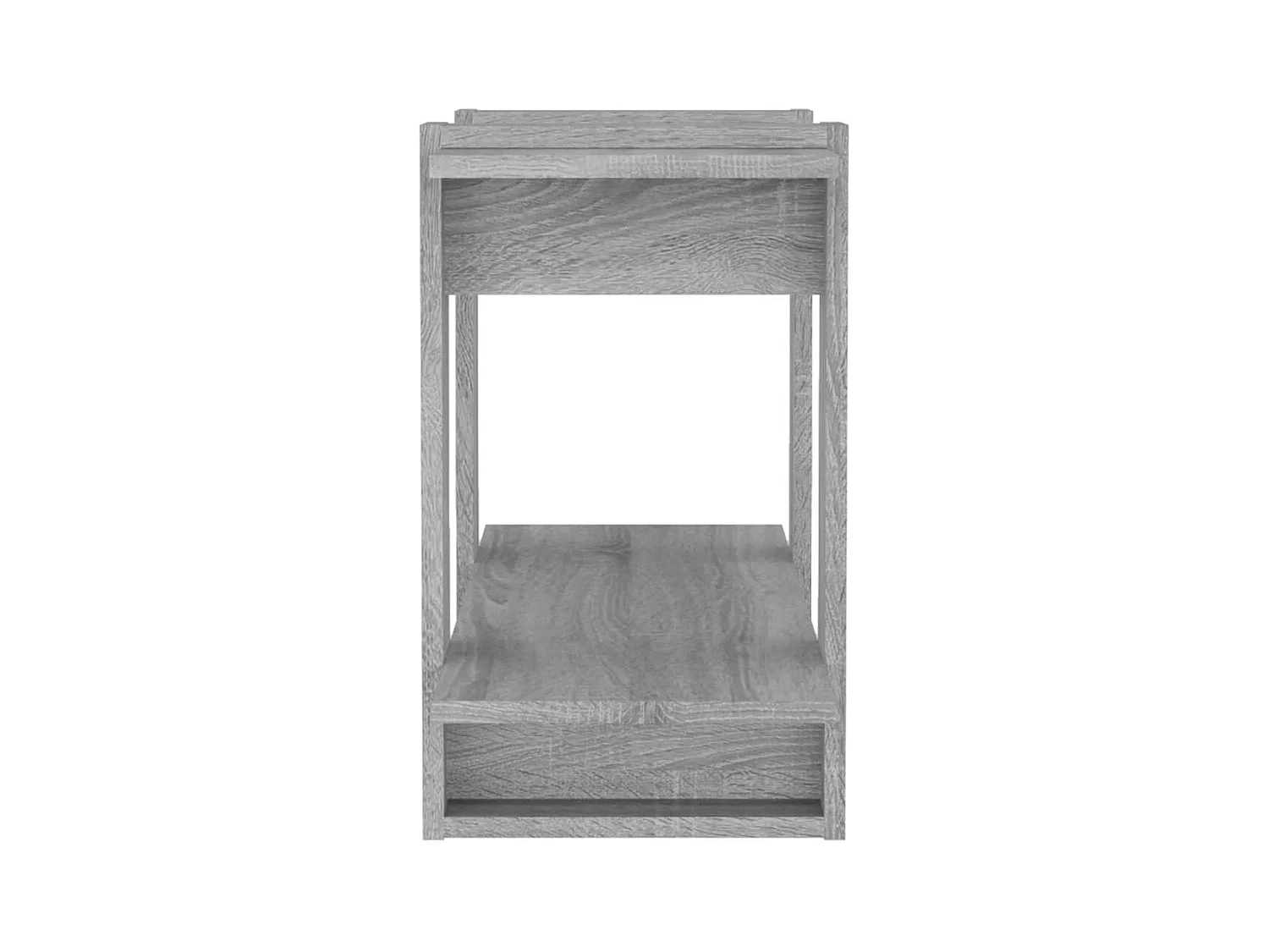 Wylorn  Bibliothèque/Séparateur de pièce Sonoma gris 80x30x51 cm