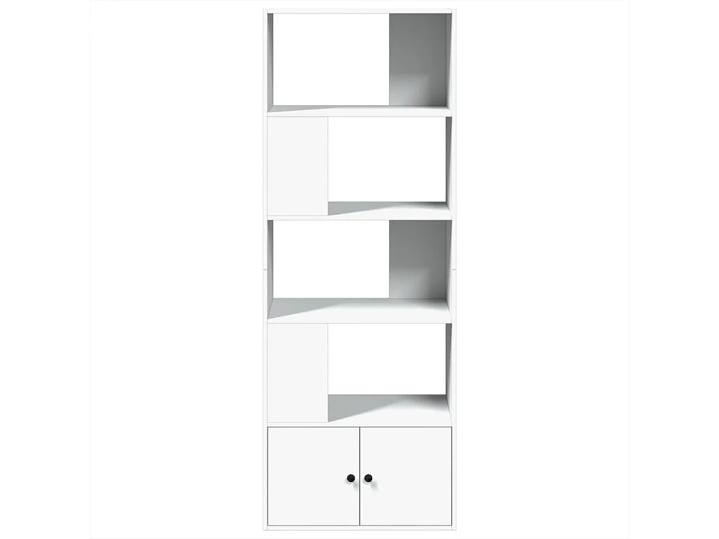 Allentown  Bibliothèque blanc 70x36x189 cm bois d'ingénierie