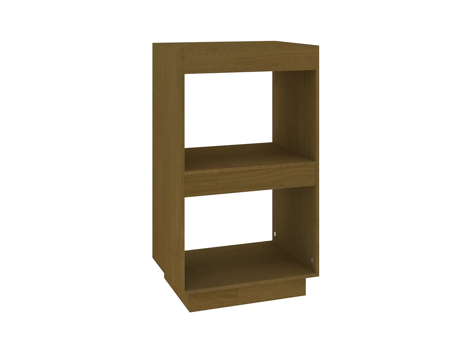 Alisha  Estantería de madera maciza de pino marrón miel 40x35x71 cm