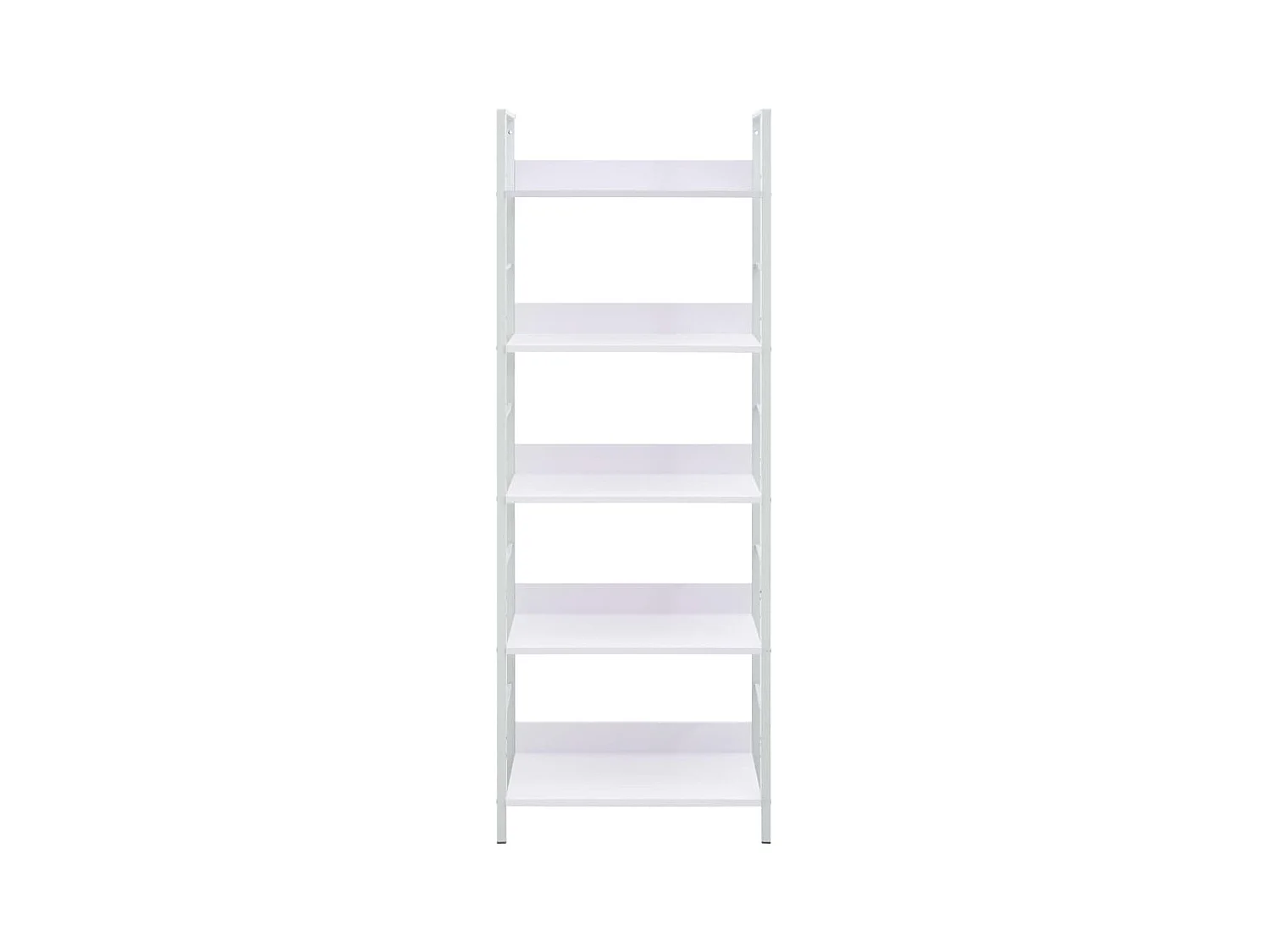 Uggeløse  Bibliothèque à 5 niveaux noir 60x27,6x158,5cm bois d'ingénierie