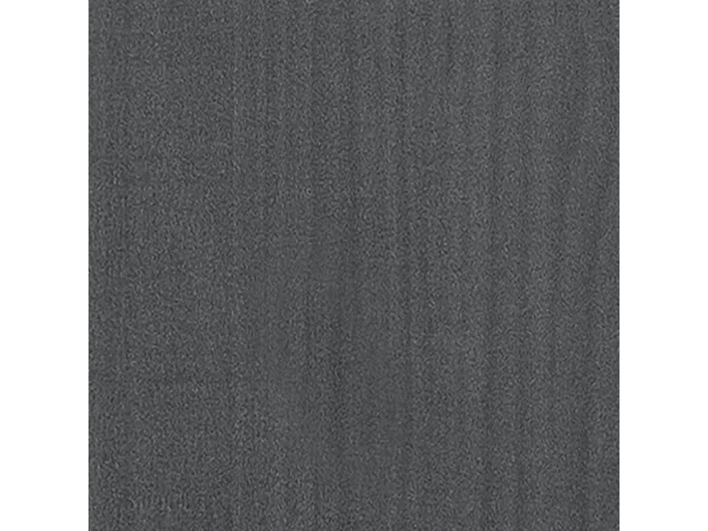 Roermond  Bibliothèque à 2 niveaux Gris 60x30x70 cm Bois de pin massif