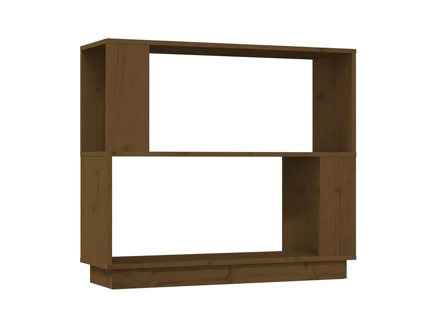 Jean-Paul-Jacques  Estantería/divisor madera de pino marrón miel 80x25x70 cm