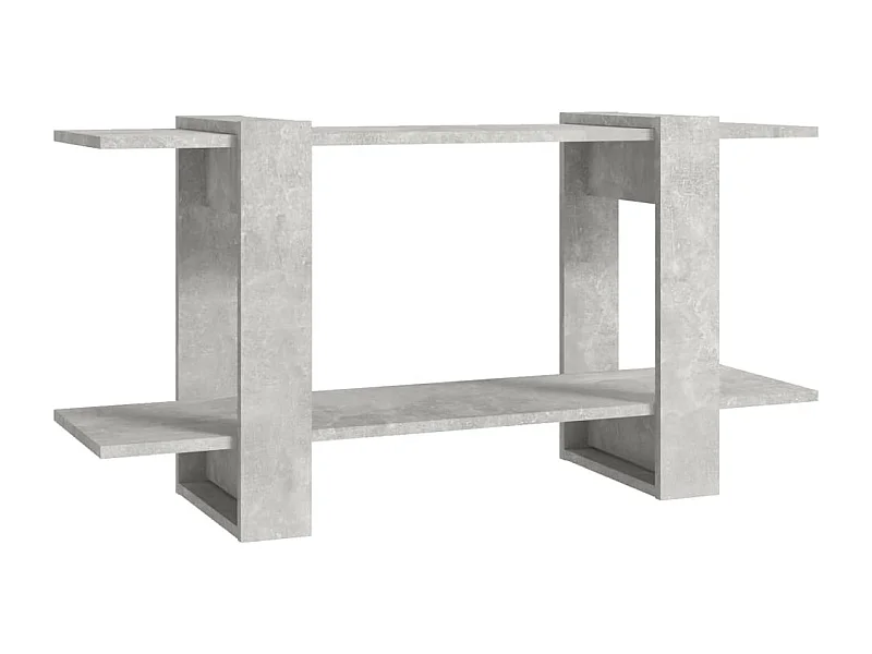 Cesena  Boekenkast 100x30x51 cm bewerkt hout betongrijs