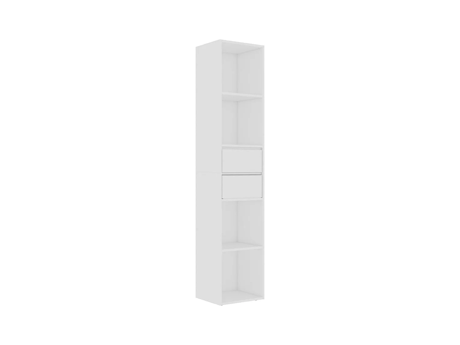 Växjö  Boekenkast 36x30x171 cm bewerkt hout wit