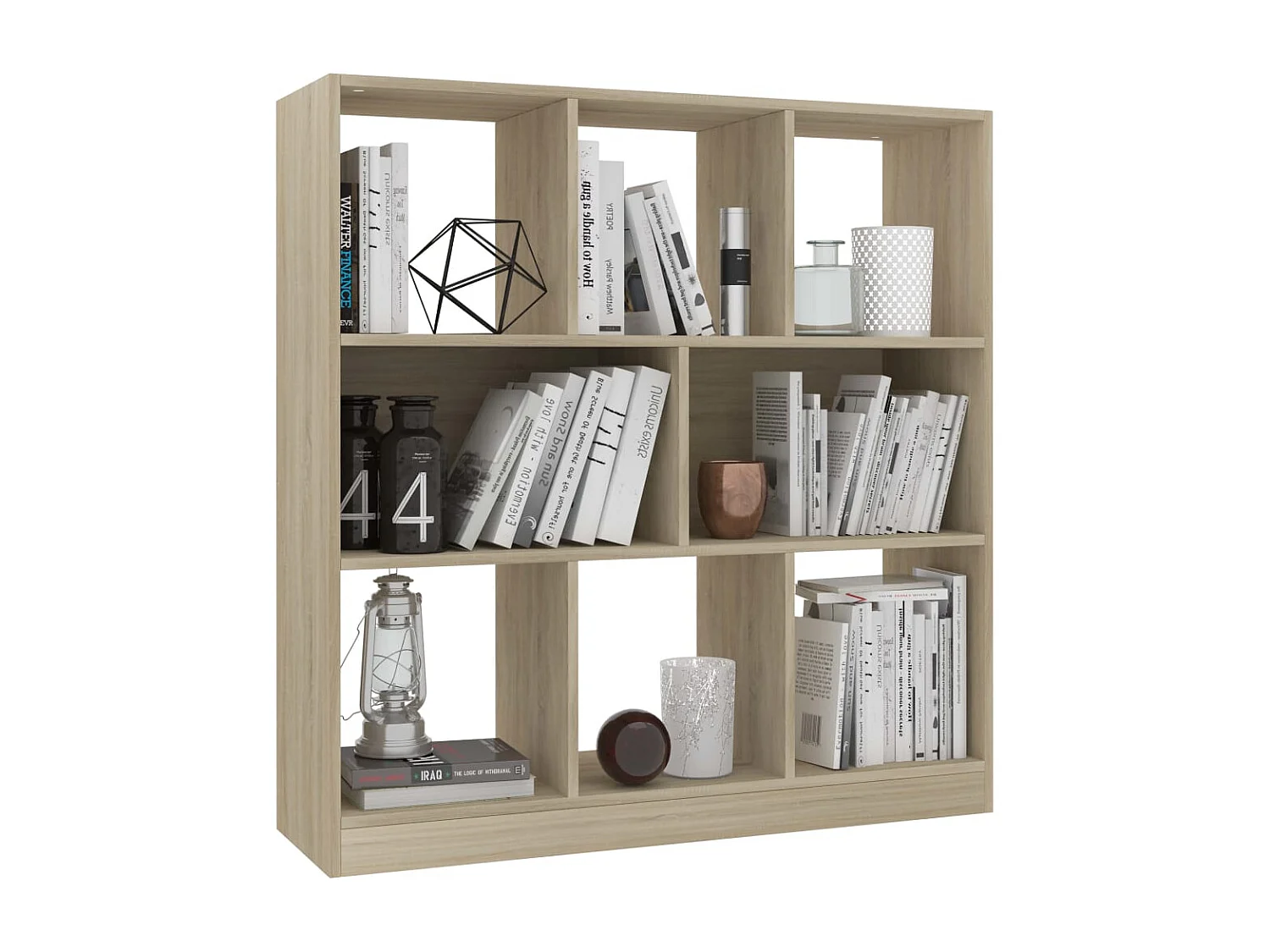 Avenra  Bibliothèque Chêne sonoma 97,5x29,5x100 cm Bois d'ingénierie