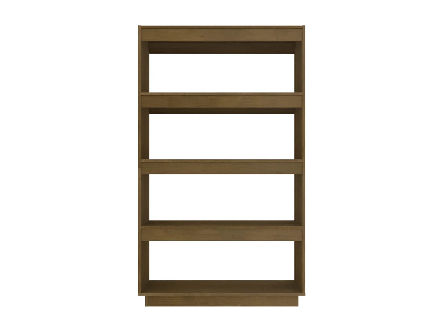 Alisha  Bibliothèque/Séparateur de pièce Marron miel 80x35x135 cm Pin