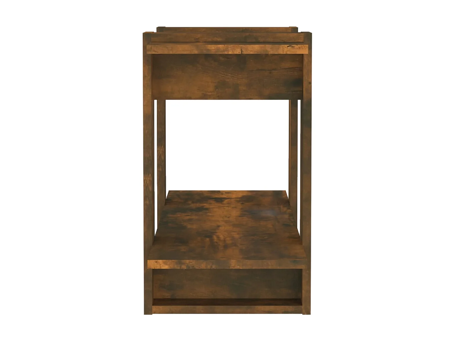 Wylorn  Bibliothèque/Séparateur de pièce Chêne fumé 80x30x51 cm