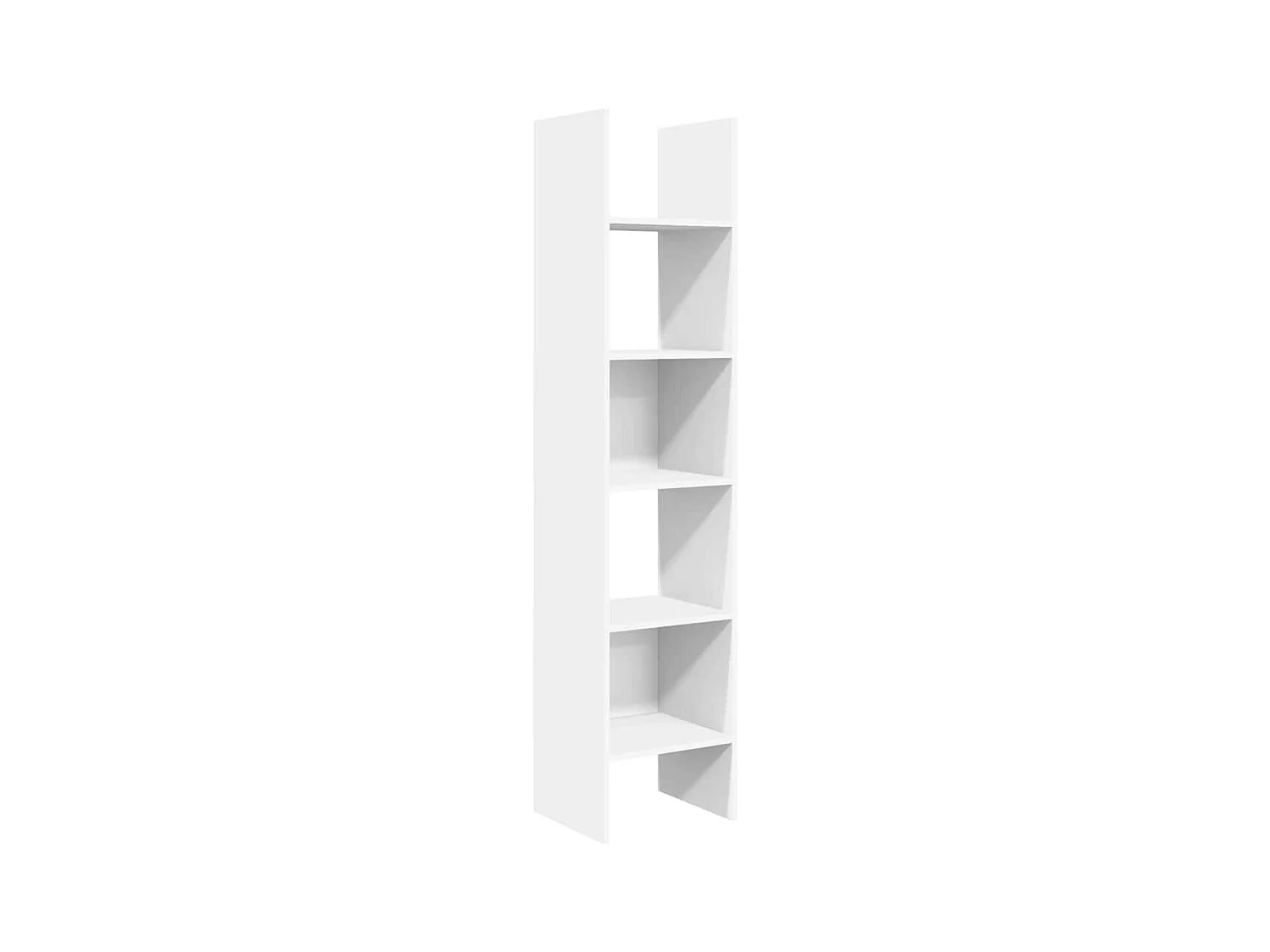 Vamdrup  Bibliothèque Blanc 40x35x180 cm Bois d'ingénierie