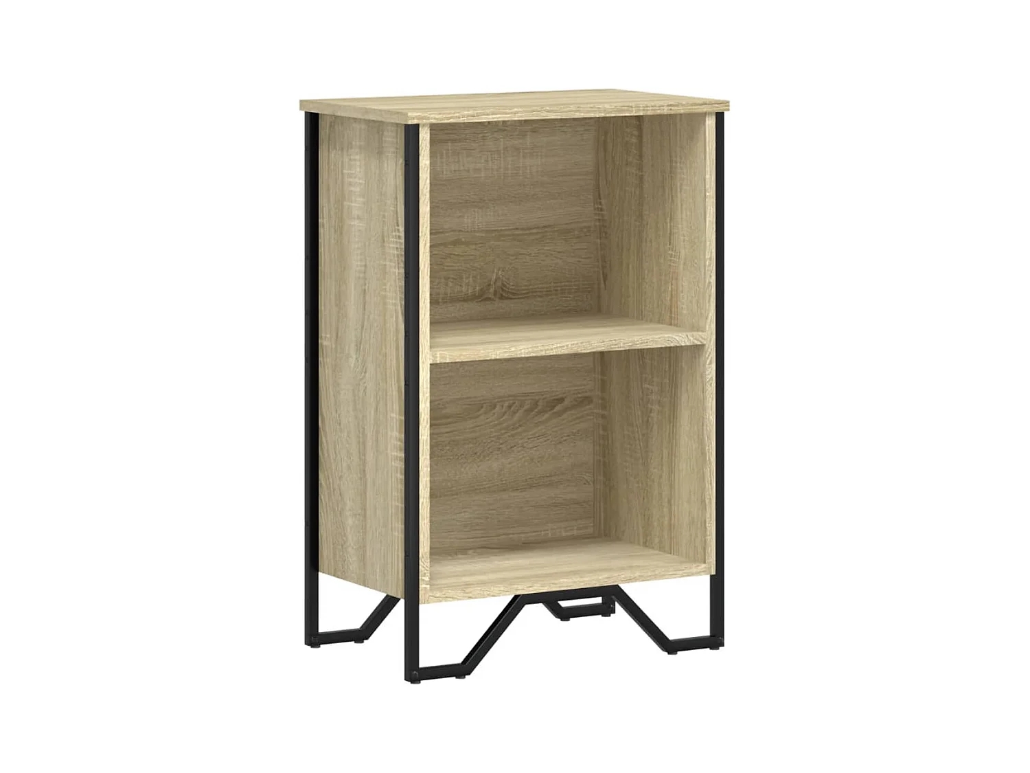 Olga  Bibliothèque chêne sonoma 50x31x74,5 cm bois d'ingénierie