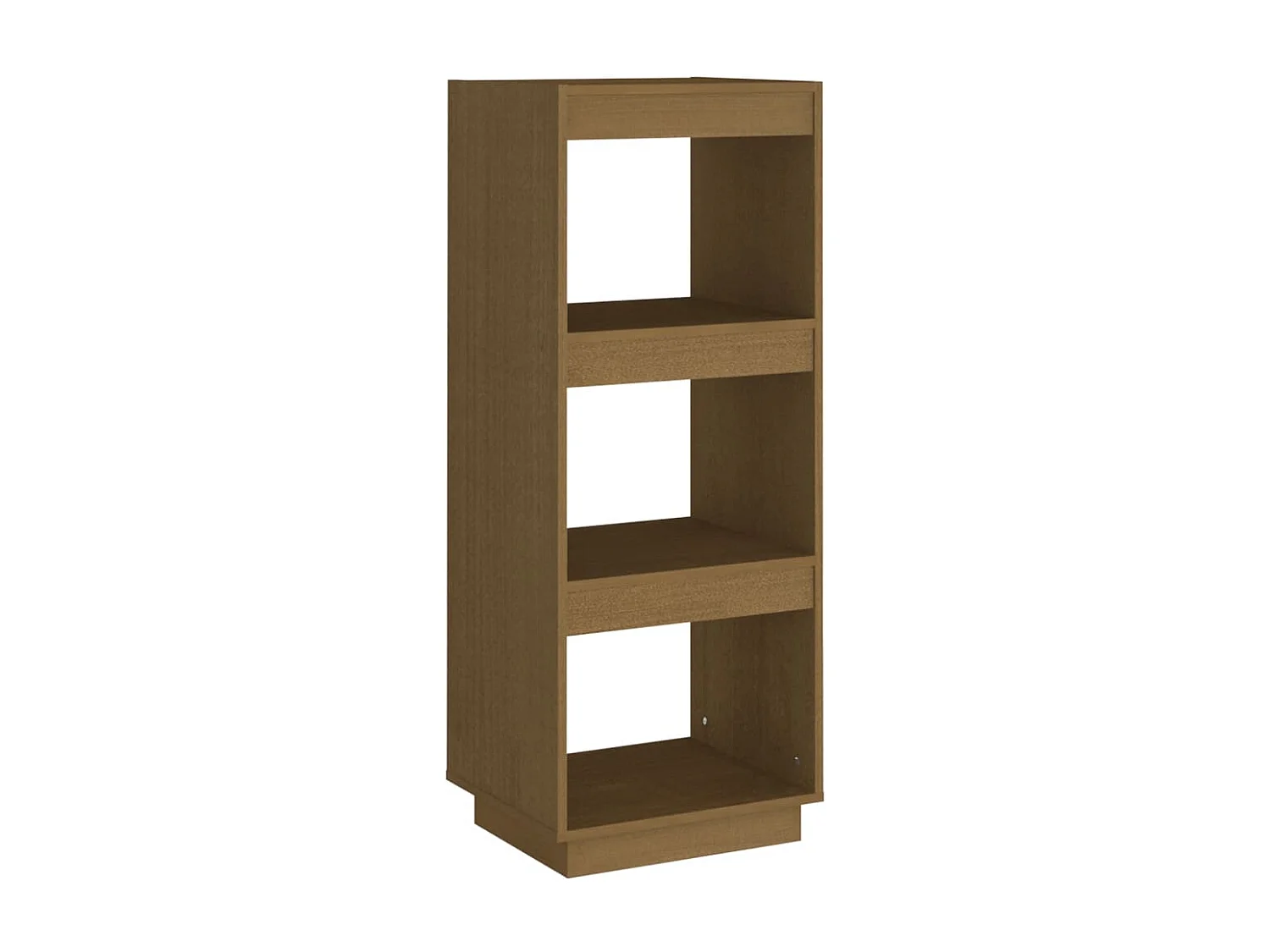 Alisha  Bibliothèque/Séparateur de pièce Marron miel Bois de pin massif