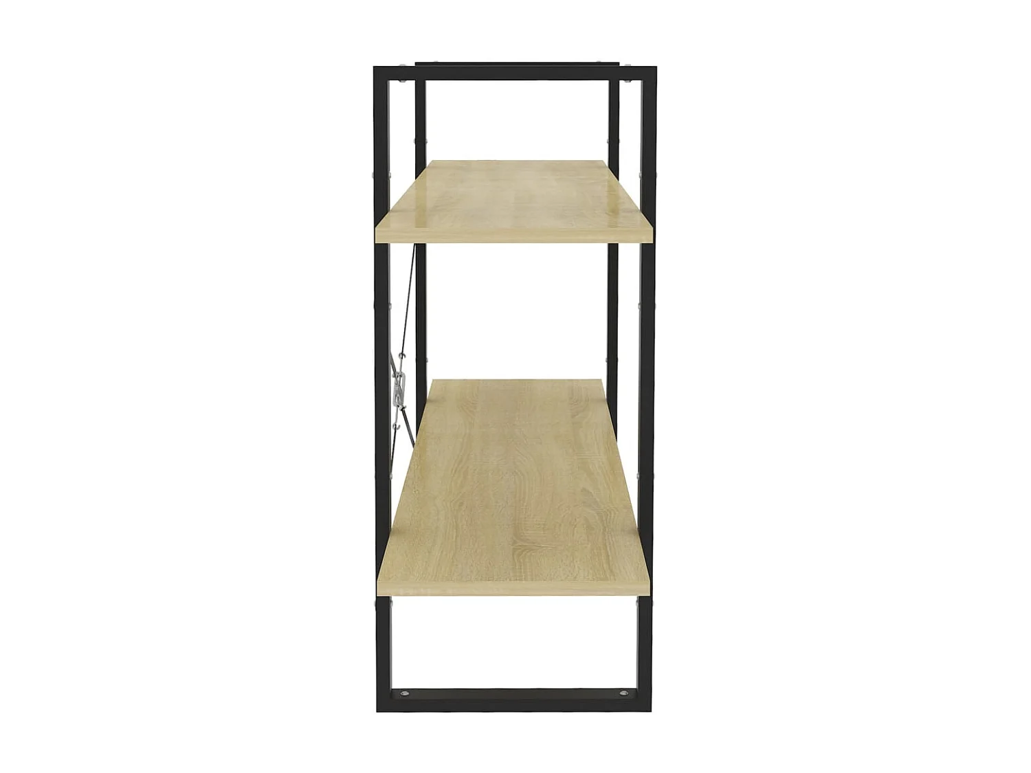 Gitana  Bibliothèque à 2 niveaux chêne sonoma bois d'ingénierie