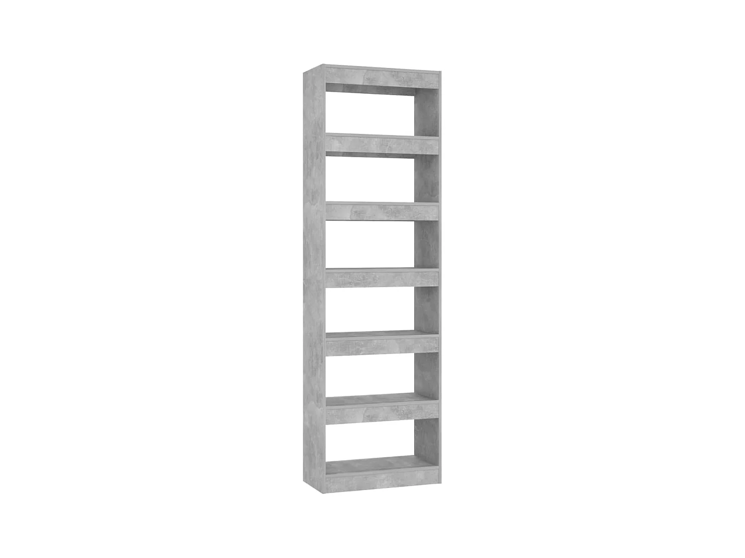 Haps  Bibliothèque/Séparateur de pièce Gris béton 60x30x198 cm
