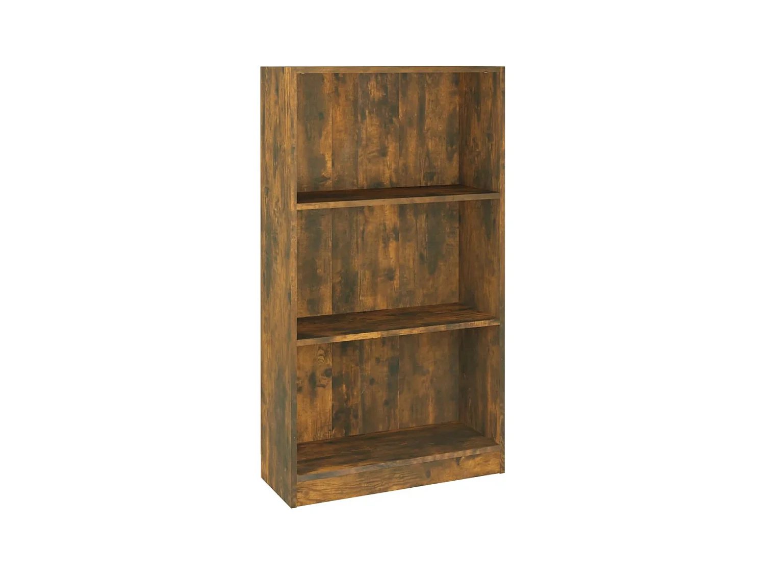 Jairo  Bibliothèque Chêne fumé 60x24x109 cm Bois d'ingénierie
