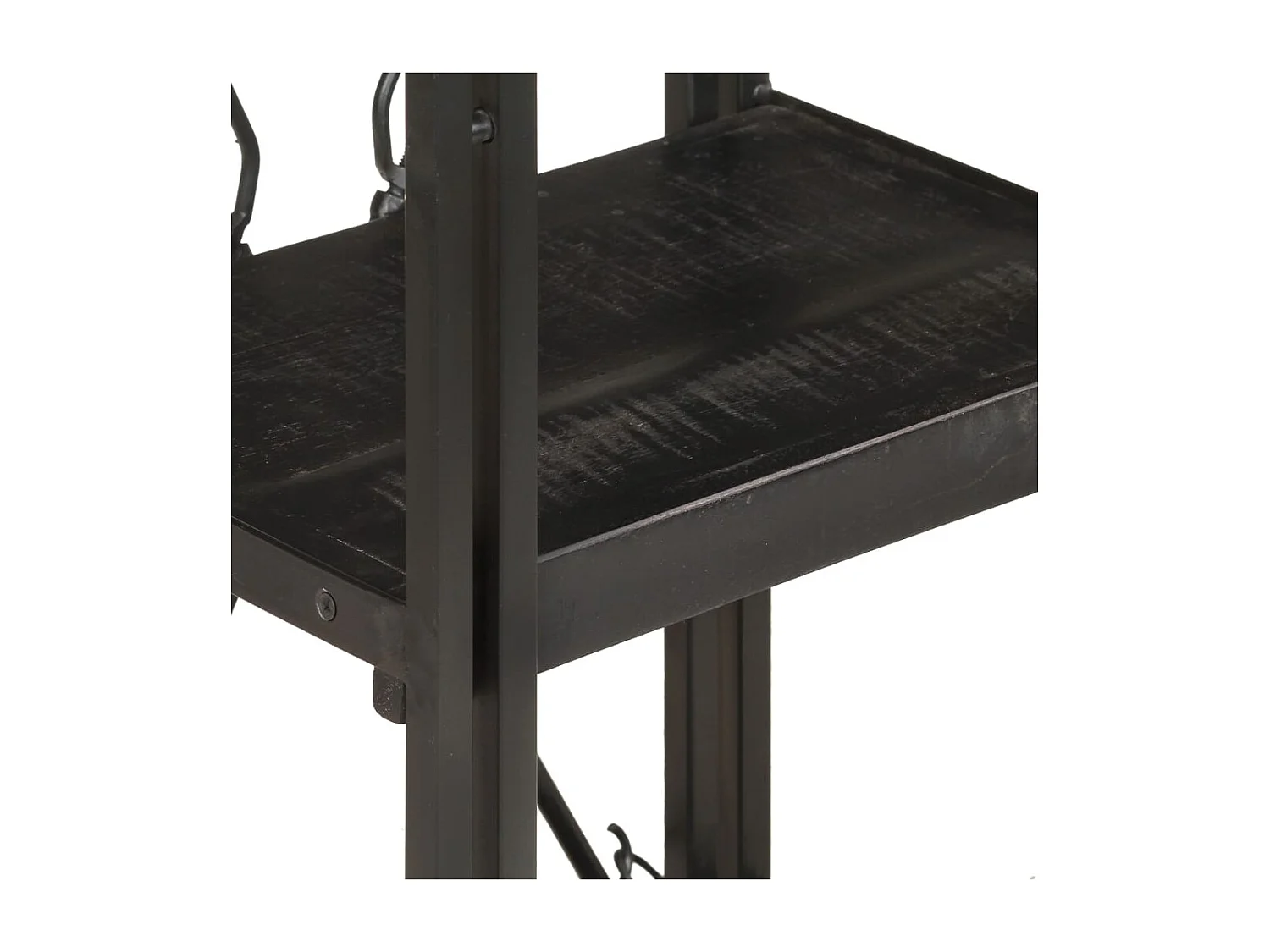 Yoan  Bibliothèque à 3 niveaux 40x30x80 cm Bois de manguier massif