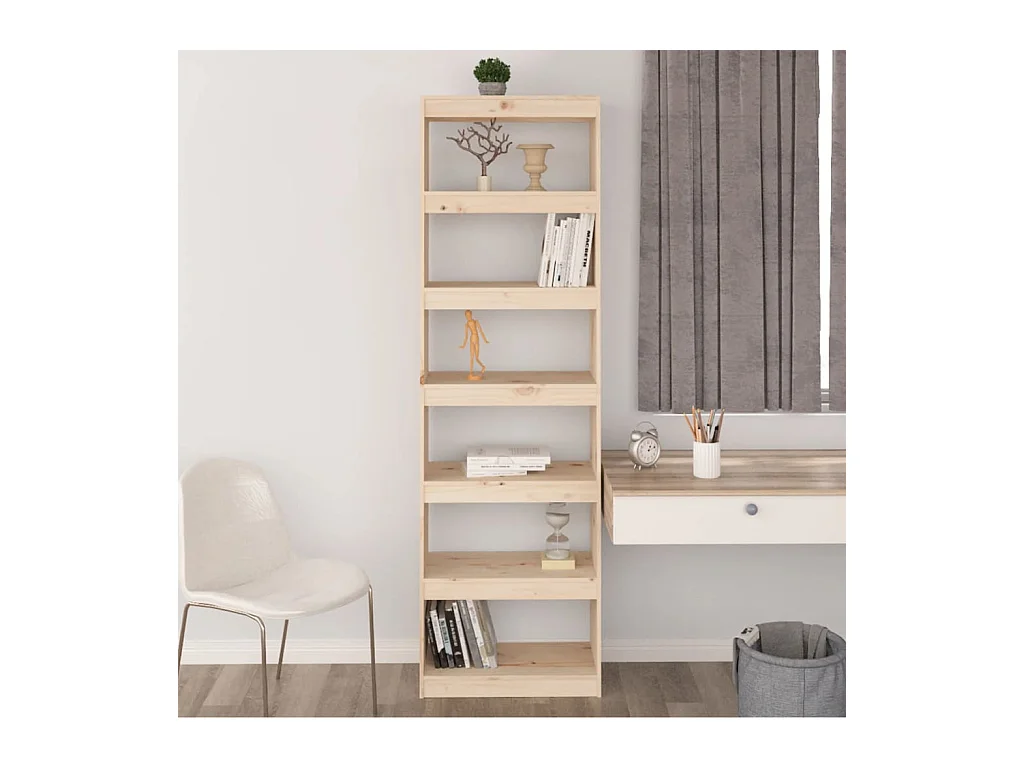 Colgate  Bibliothèque/Séparateur de pièce 60x30x199,5 cm pin massif