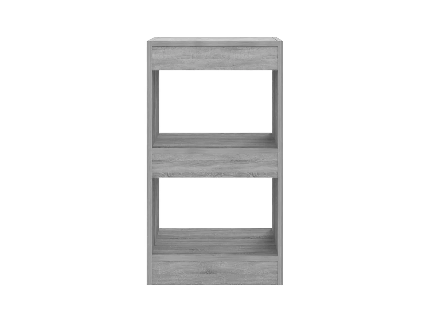 Hafida  Bibliothèque/Séparateur de pièce Sonoma gris 40x30x72 cm