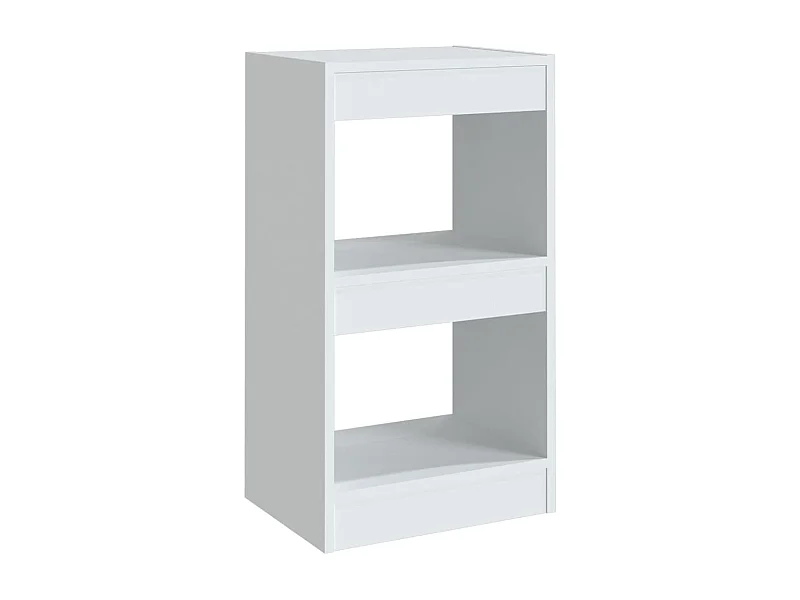 Hafida  Boekenkast/kamerscherm 40x30x72 cm wit