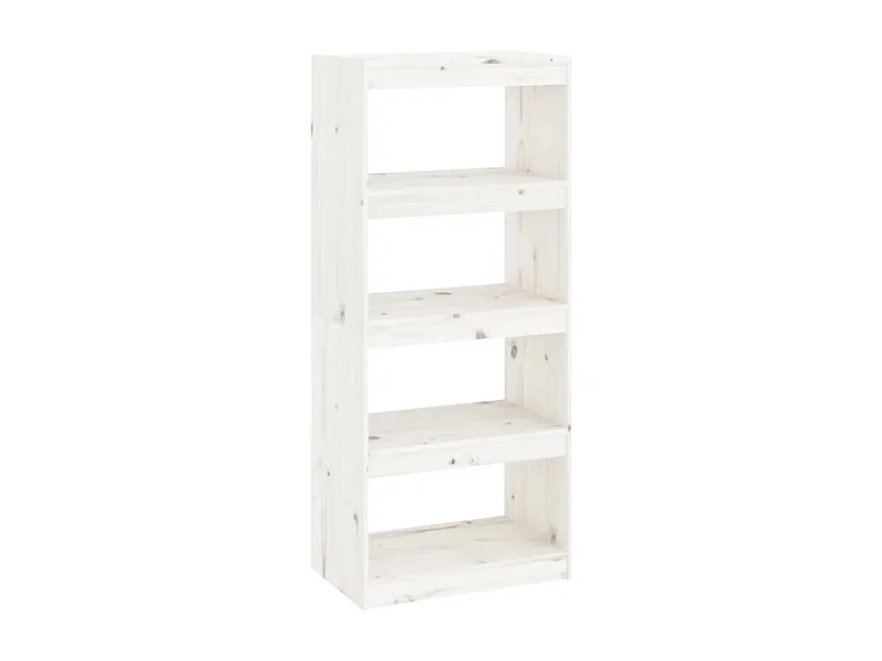 Colgate  Bibliothèque/Séparateur de pièce Blanc 60x30x135,5cm Pin massif