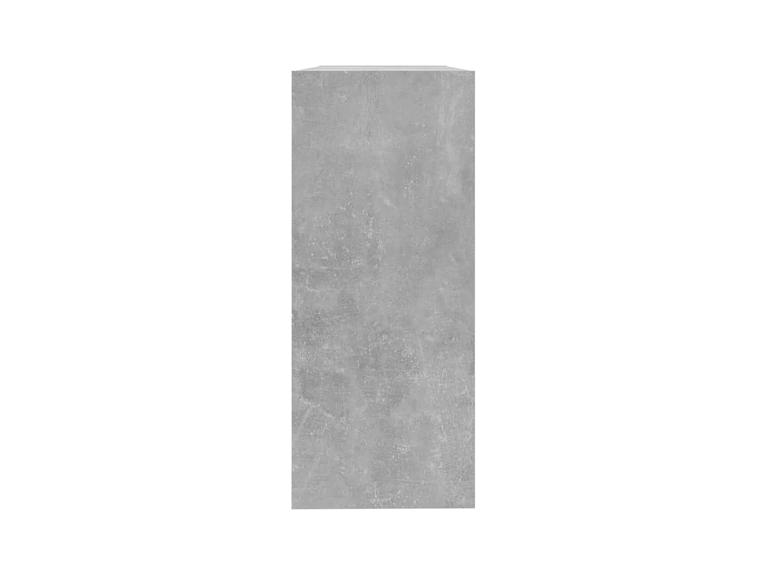 Basma  Bibliothèque/Séparateur de pièce Gris béton 100x30x72 cm