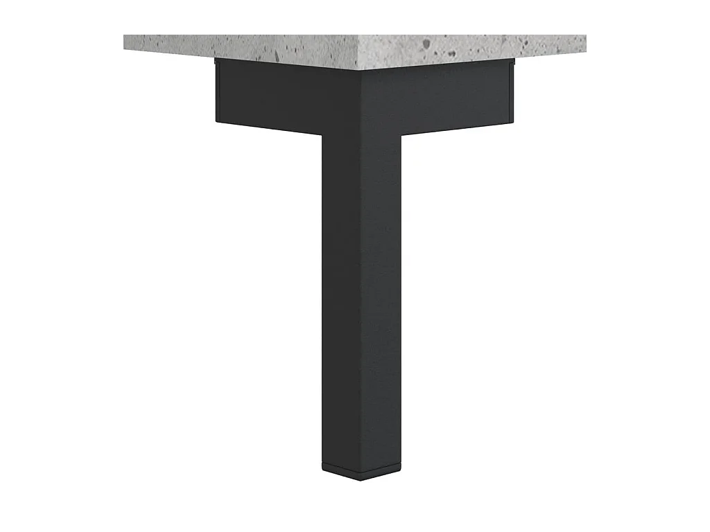 Arabel  Boekenkast 69,5x32,5x90 cm bewerkt hout betongrijs