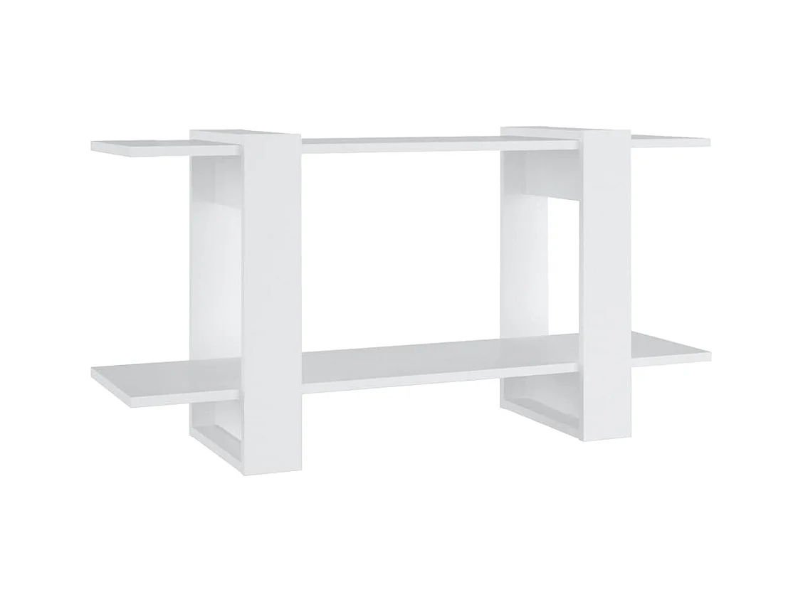 Cesena  Bibliothèque Blanc 100x30x51 cm Bois d'ingénierie