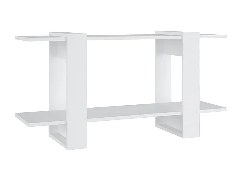 Cesena  Bibliothèque Blanc 100x30x51 cm Bois d'ingénierie