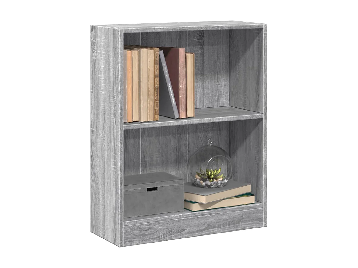Freekje  Bibliothèque Sonoma gris 60x24x76 cm Bois d'ingénierie