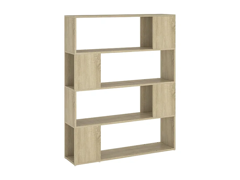 Norman  Bibliothèque/Séparateur de pièce Chêne sonoma 100x24x124 cm