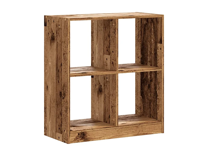 Zico  Bibliothèque vieux bois 68,5x32x75 cm bois d'ingénierie