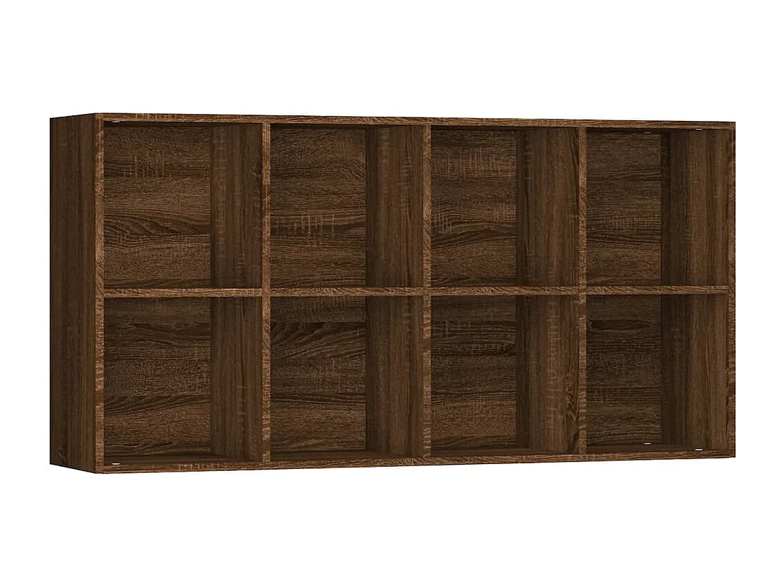 Pieter  Estantería/Aparador contrachapada marrón roble 66x30x130 cm