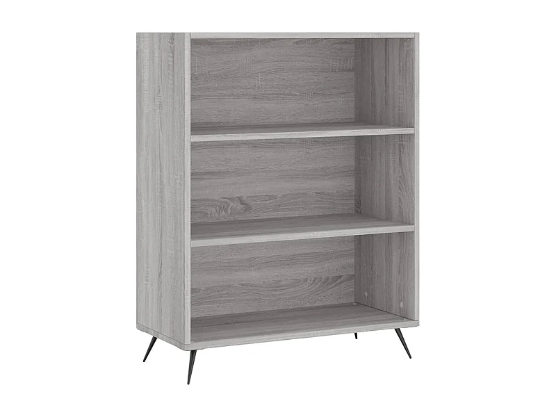 Myrskylä  Bibliothèque sonoma gris 69,5x32,5x90 cm bois d'ingénierie