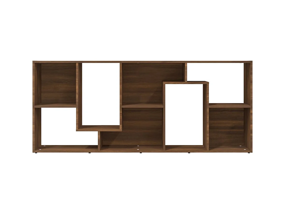 Burtonsville  Boekenkast 67x24x161 cm bewerkt hout bruin eikenkleur