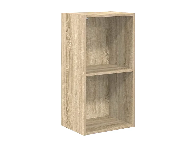 Siro  Bibliothèque à 2 niveaux Chêne sonoma Bois d’ingénierie