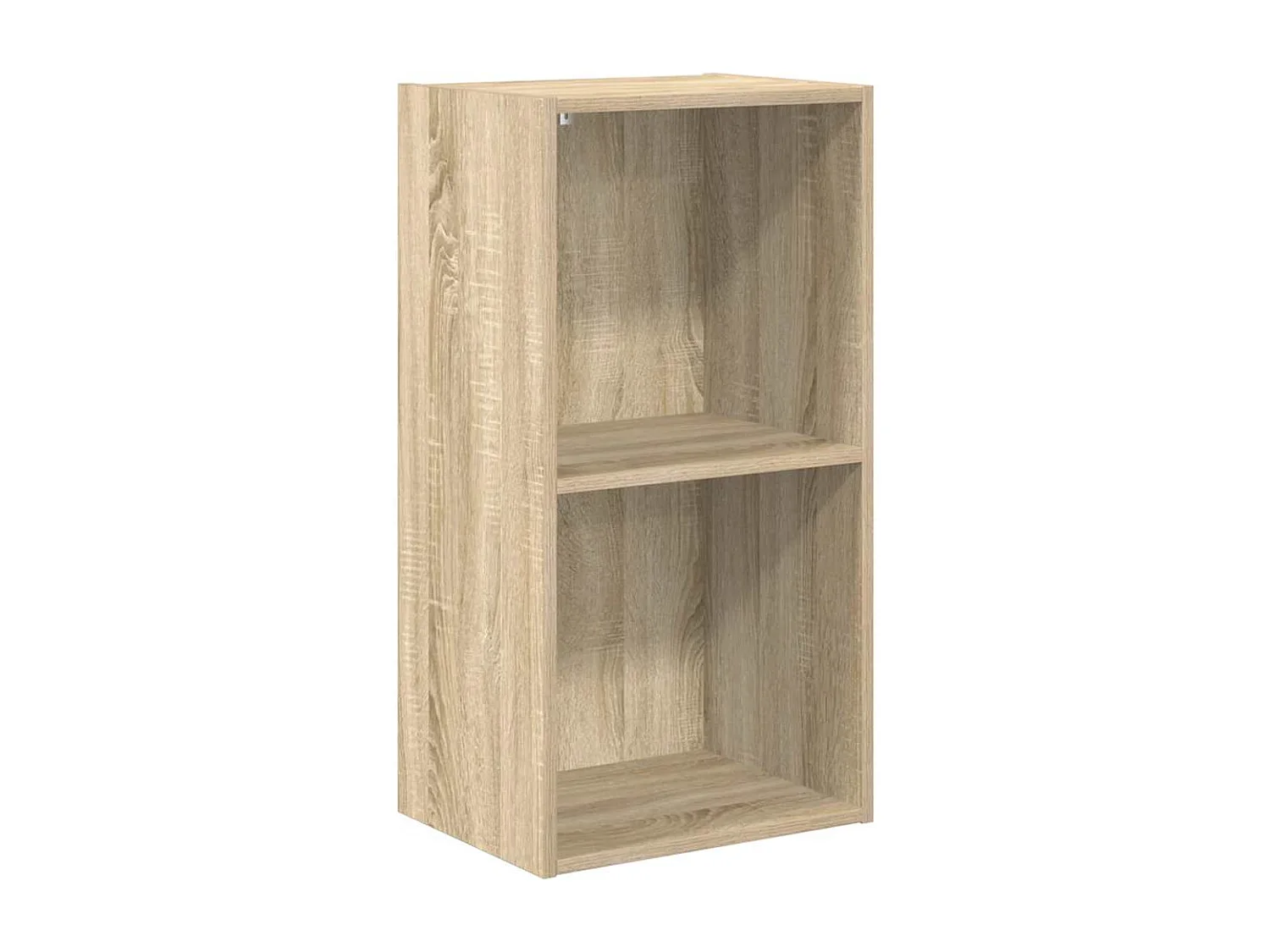 Siro  Bibliothèque à 2 niveaux Chêne sonoma Bois d’ingénierie